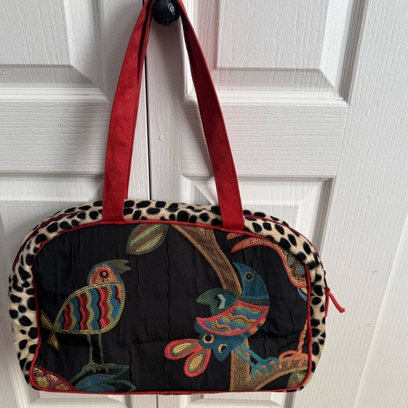 Atento Overnighter Birdy Black Bag - Picture 2 of 9